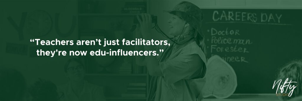 teachers are edu-influencers