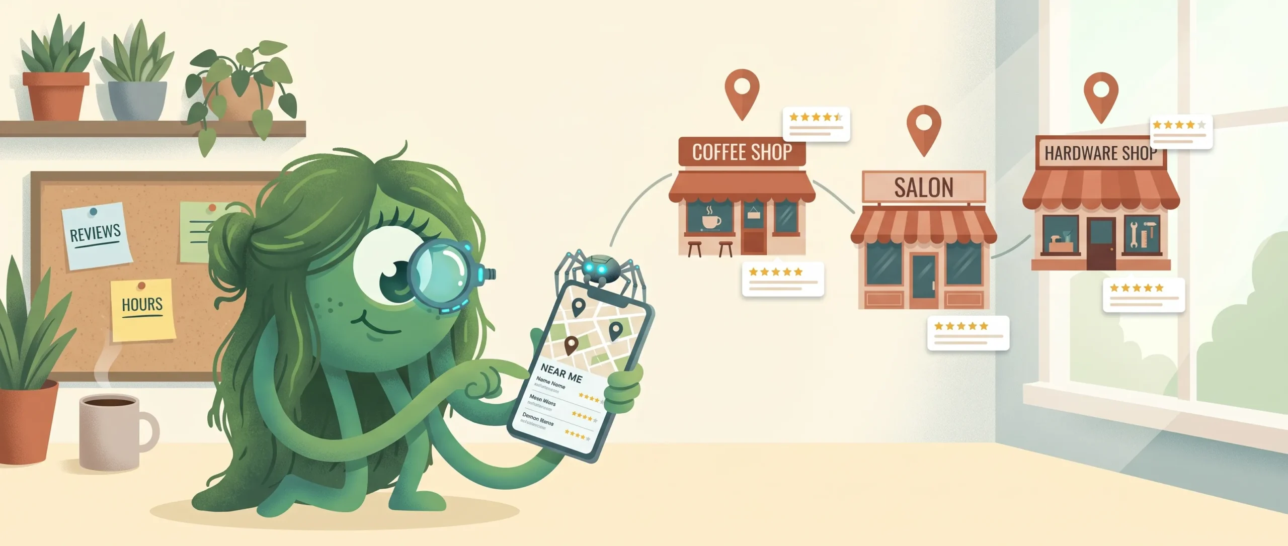 Google Business Profile local search results